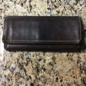 Fossil Brown Leather Wallet